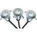Bodeneinbauleuchte Set LED 3 Stück 3x2 W