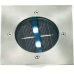 Einbauleuchte Solar Edelstahl 120x120x36mm