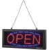 LED-Hinweisschild "open"