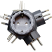 Reisestecker-Adapter Travel-Star Plus