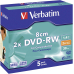 Verbatim DVD-RW 8cm 1,4GB 2x 5er Hc