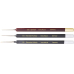 Pinselset Rotmarder/Synthetik 10x0/2x0 (3-teilig)