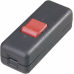 Schnur-Zwischenschalter 250V 2-polig Sw/Rt