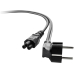 Belkin Netzkabel für Notebook C5 1,8m , schwarz, bulk