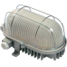 Ovale LED-Aluminiumleuchte 3x3,6w