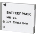 Akku für Canon Nb-6l, 1000mAh 3,7v Akku für Canon Nb-6l, 1000mAh 3,7v