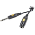 Spiarlkabel 6,3mm-Klinke-Stecker/6,3mm-Klinke-Kupplung 5m