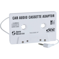 Cd-/Mp3-Adapter-Kassette Weiss