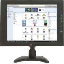 Faytech 12,1  LCD Touchscreen Schwarz
