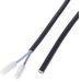 Anschlussleitung H03VVH2-F 2x0,75 Anschluss-Lüfterkabel