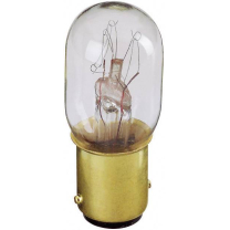 Gl&uuml;hlampe Bajonettsockel 15W 230V Wei&szlig;