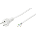 Anschlussleitung H03VV-F 3x0,75 Gerade weiss