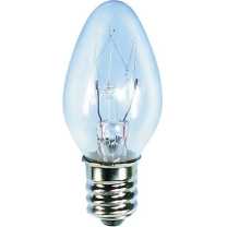 Barthelme Gl&uuml;hlampe E12 7W 220V Kerzenform