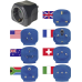 Weltreisestecker mit 7 Adaptern Weltreisestecker mit 7 Adaptern