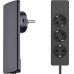 Steckdosenleiste 3-fach M Flachstecker Sw Steckdosenleiste 3-fach M Flachstecker Sw