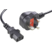 Anschlussleitung H03VV-F 3x1 mit englischen Stecker
