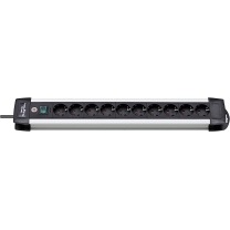 Steckdosenleiste 10-fach Alu-Line,
