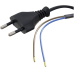 Euro-Anschlusskabel H03vvh2-F2, 1,5m,sw Euro-Anschlusskabel H03vvh2-F2, 1,5m,sw