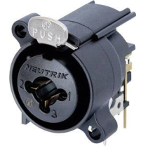 Neutrik Einbaubuchse Xlr/Klinke 3-polig Ncj6fa-H