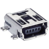 Lumberg Mini-USB-Einbaukupplung 2486 01