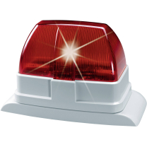 ABUS Stroboskop-Blitzlicht f&uuml;r innen & au&szlig;en Rot 12V/DC