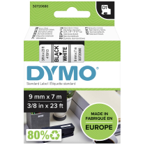 Dymo Band 9mm Sw/Weiss, D49703 S0720680