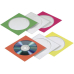 Cd/DVD Papierhüllen 50er-Set, Farbig
