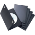 DVD-Box 5er-Set, Schwarz, 7,5mm