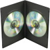 DVD-Box 2fach Slim 5er-Set, Schwarz