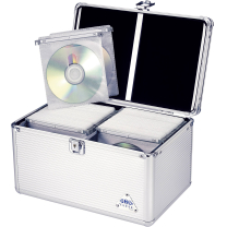 Beco Alu-Cd-Koffer f&uuml;r 200 Cds/DVDs