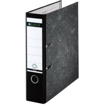 Leitz 180&deg; Wolkenmarmor Breit, Schwarz