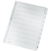 Leitz Register 1-10 Karton Verst&auml;rkt