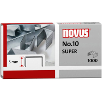 Novus HEFTKLAMMER NO.10 1000ST