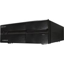 Silverstone Lc10b-E PC-Geh&auml;use Schwarz