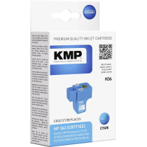 Kmp Tinte H36 = Hp C8771ee (363) Cyan