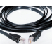 ISDN-Anschlusskabel 8adrig 3m Sw Gesch.
