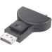 Monitoradapter DisplayPort-Stecker/DVI-D-Kupplung Schwarz