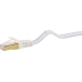 Patchkabel Cat7 Stp Flach Weiss 5m