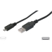 USB-Kabel Micro-Anschlusskabel Stecker A auf B 3m Schwarz USB-Kabel Micro-Anschlusskabel Stecker A auf B 3m Schwarz