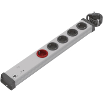 Ehmann Steckdosenleiste Vario Linea It Master-Slave 1+4 Lan