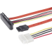 SATA-Kombi-Kabel Gewinkelt