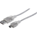 USB-Kabel TypA-Stecker/TypMiniB(5-polig)-Stecker 1,8m USB-Kabel TypA-Stecker/TypMiniB(5-polig)-Stecker 1,8m