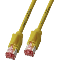 Patchkabel Cat6 Kerpen S/Ftp Gelb 0,5m