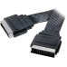 Scart-Flachbandkabel 21pl 1,5 M