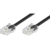 ISDN-Anschlusskabel 4adrig 3m Sw ISDN-Anschlusskabel 4adrig 3m Sw