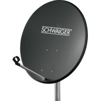 Schwaiger SAT-Spiegel 60cm Anthrazit