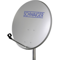 Schwaiger SAT-Spiegel 60cm Hellgrau