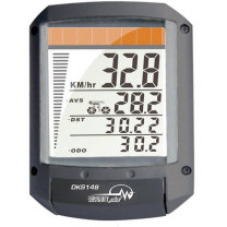 Security Plus Fahrrad Computer Dks 148, 4 In 1 Solar