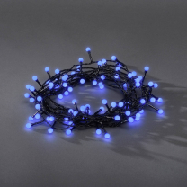 Lichterkette Außen, 80 LED, Blau