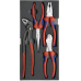 Zangen-Set in Schaumstoffeinlage KNIPEX 00 20 01 V01 4tlg. Knipex 00 20 01 V01